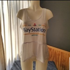 NWT Playstation Babydoll Tank